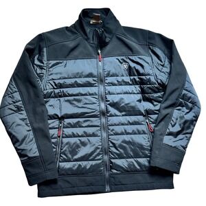 Ariat Men's Elevation Insulated Jacket Black Full Zip Puffer Coat Size‎ Medium
